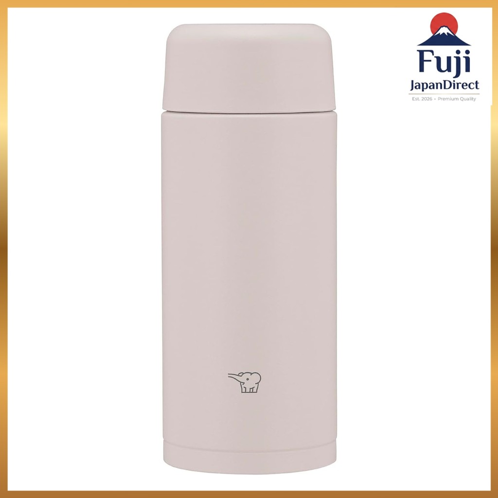 Zojirushi Water Bottle Stainless Steel Mug Small Capacity 250ml Compact Screw Type Dishwasher Safe S