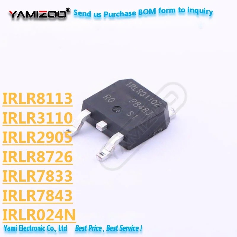 5 Chiếc IRLR2905 LR2905 IRLR024N LR024N LR8726 IRLR3110 IRLR3110Z IRLR7833 LR7833 IRLR7843 IRLR8113 