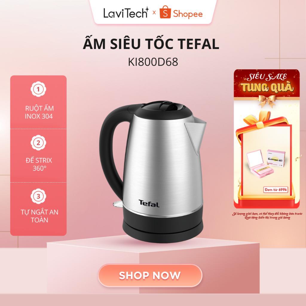 Ấm siêu tốc Tefal KI800D68 - Ruột Inox 304 Cao Cấp |Bảo hành chính hãng 24 tháng