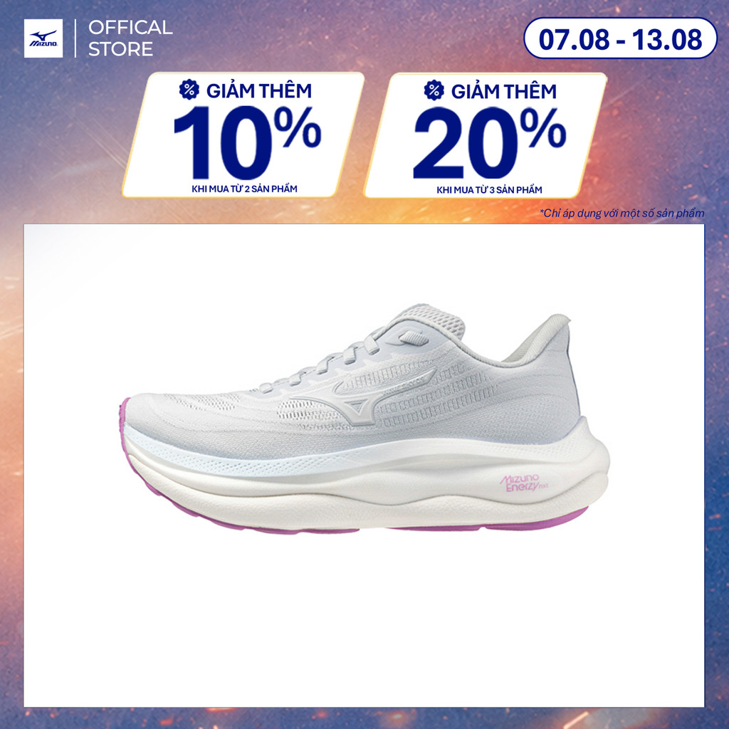 Giày Chạy Bộ NỮ WAVE SKY 9 - Trắng - J1GD250273