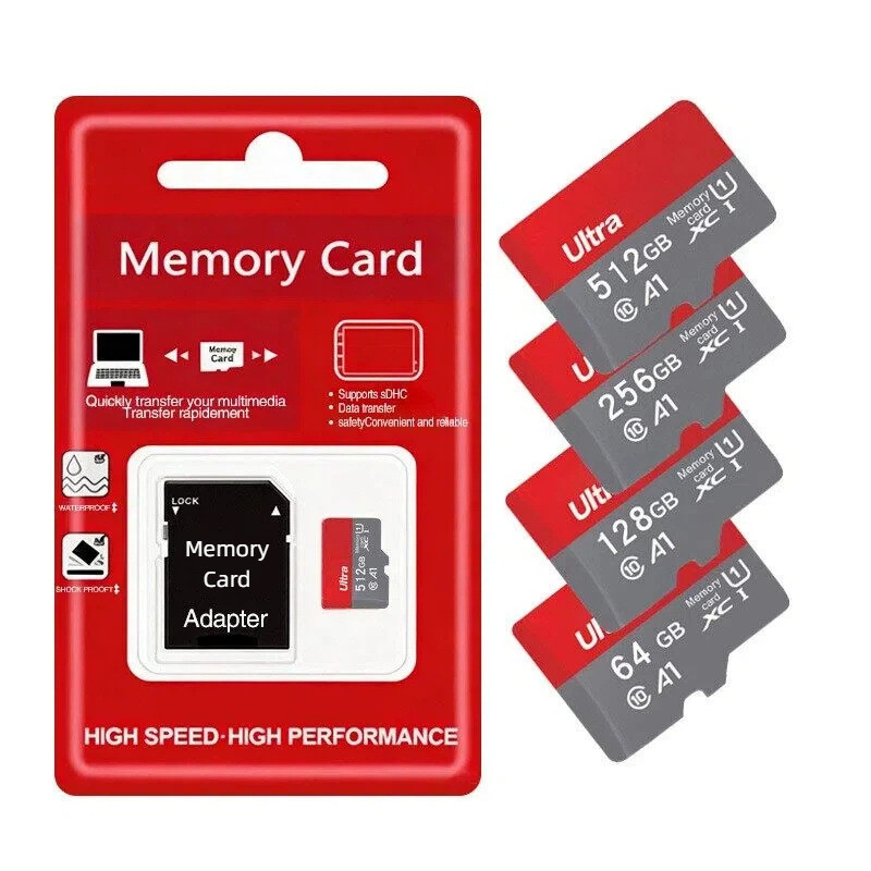 ⭐⭐Thẻ Nhớ Xuyên Biên Giới 1TB Nâng Cấp Thẻ Nhớ 2TB Máy Ảnh Đầu Ghi Thẻ TF 512G Nhớ Nhà Máy Bán Buôn⭐