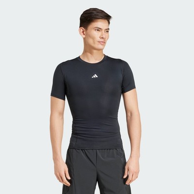 adidas Gym & Training TECHFIT Compression Training Tee Men Black JE6698