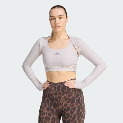 adidas Gym & Training PrimeLift Essentials Workout Contour Shrug Women Purple KD2217