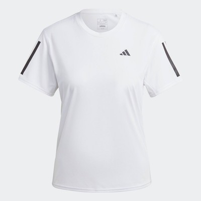 adidas Chạy Áo Thun Own the Run Nữ trắng IC5189