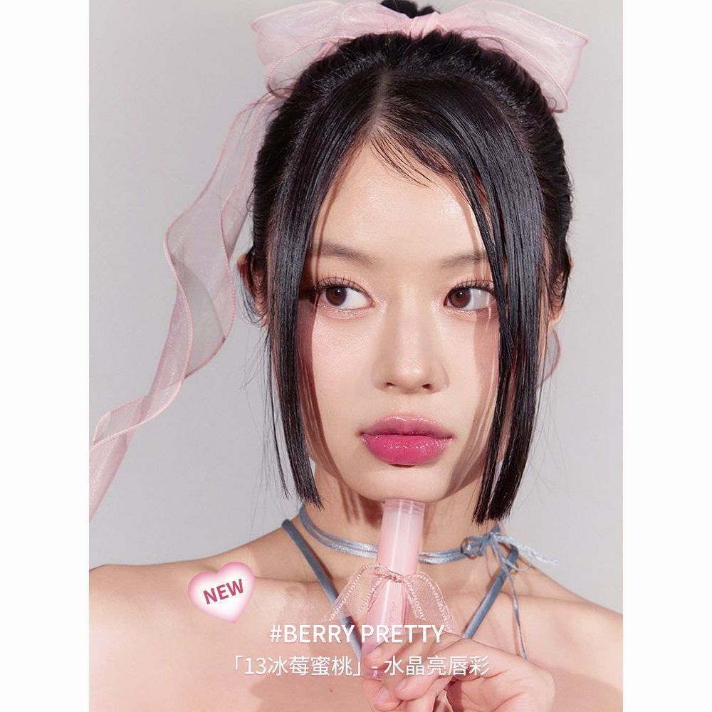 New Product#South Korea PERIPERA Philippa Sugar Mirror Water Gloss Moisturizing Lip Gloss Lipstick L