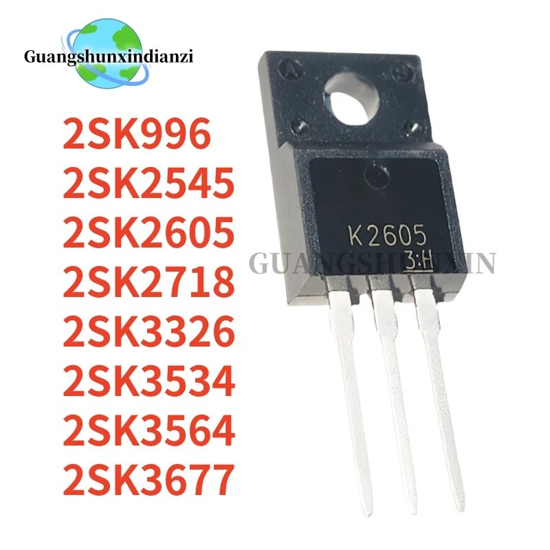 1-5 Chiếc 2SK996 2SK3326 2SK3564 2SK2718 2SK3677 2SK3534 2SK2545 2SK2605 TO-220F K996 K3326 K3564 K2