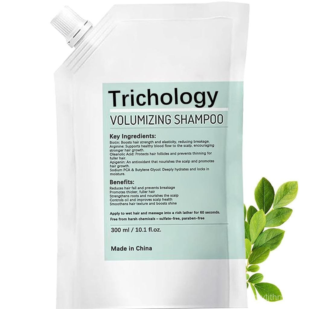 Dầu Gội Trichology|Dầu gội chống rụng tóc & ít phân mảnh & Volumizing|Biotin, Arginine và Axit Dầu T