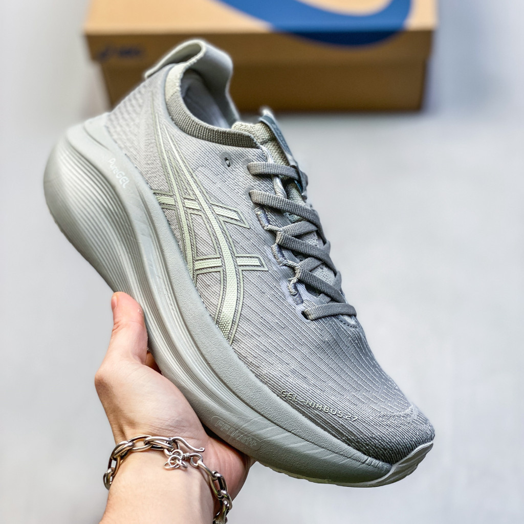 Gel-Nimbus 27 Giày Thể Thao Nhẹ Và Thoáng Khí, Giày Chạy Bộ Chống Sốc Cổ Điển DZFW
