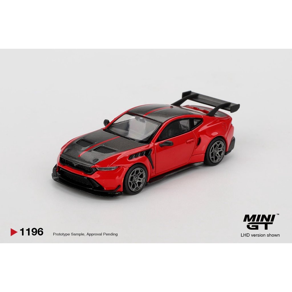 MINI GT No.1196 Ford Mustang GTD Race Đỏ MGT01196