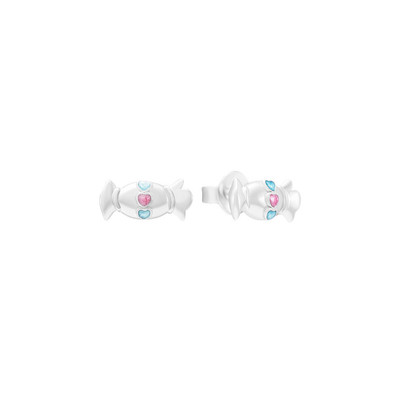 Bông tai trẻ em Bạc PNJSilver 0000W060150