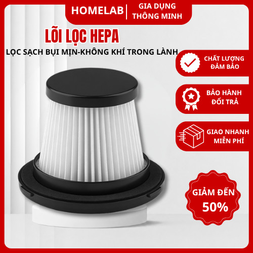 Lõi Lọc HEPA Máy Hút Bụi Deerma DX115 DX115C, Bộ Lọc Bụi Mịn Thay Thế, Phụ Kiện Máy Hút Bụi