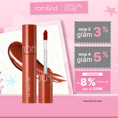 [Rom&nd] [Màu 10-13] Son Tint lì Hàn Quốc Romand Juicy Lasting Tint 5.5g