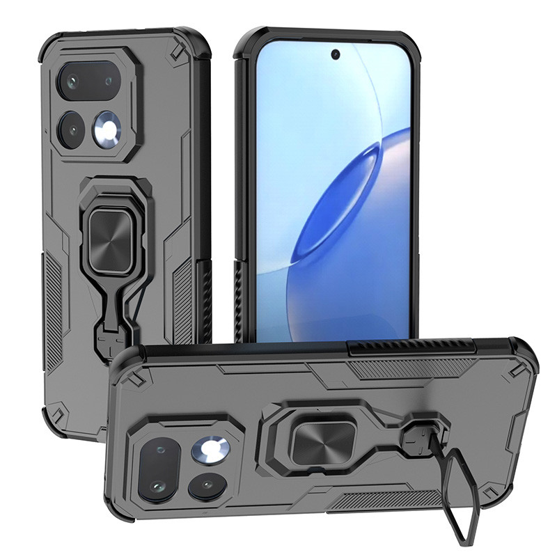 Dành cho Realme 16 Pro / 16 Pro + 5G Hybrid Heavy Duty Armor Vỏ chống sốc Vỏ nhẫn đứng