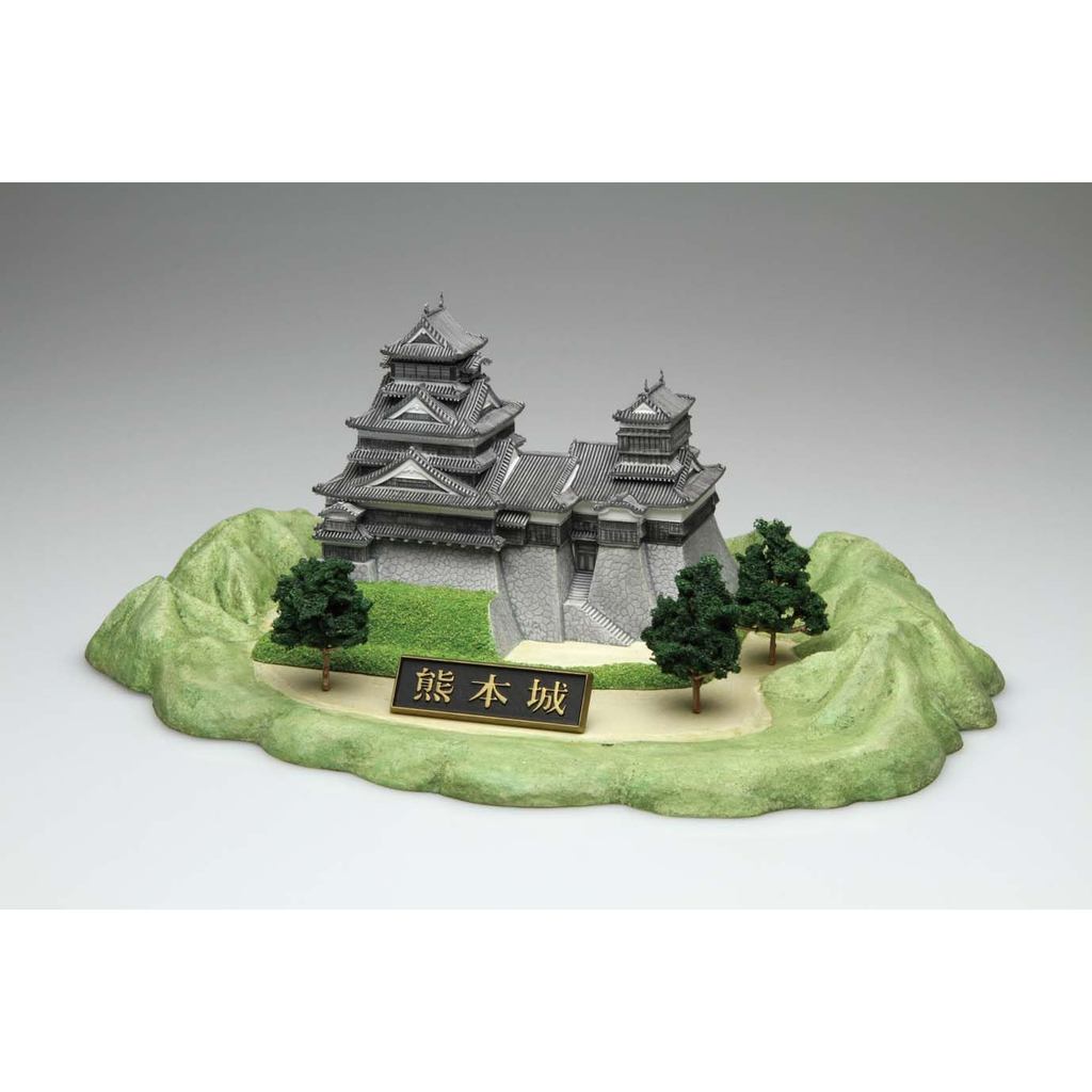 Fujimi Model 1/700 Famous Castles Series No. 1 Kumamoto Castle Castle-1