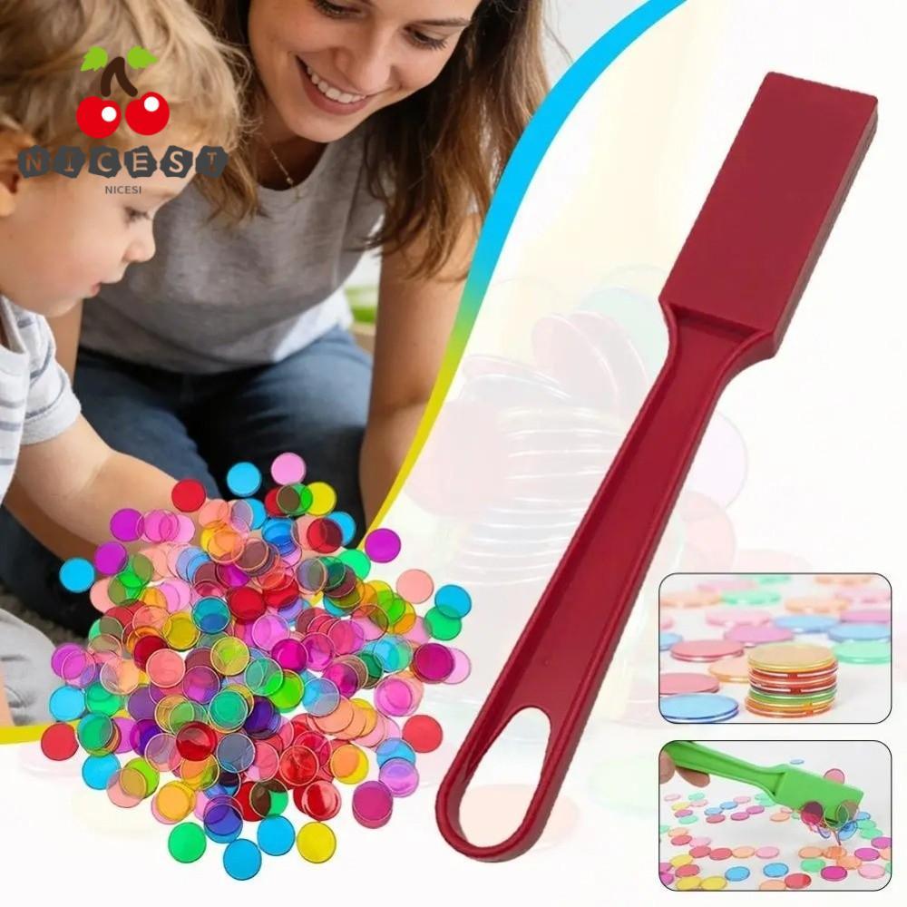 Bộ Bingo Từ Tính NICESI, Bộ Đũa Phép Từ ABS, Bộ Đũa Phép Bingo Phân Loại Màu Sắc Nhiều Màu Cây Đũa P