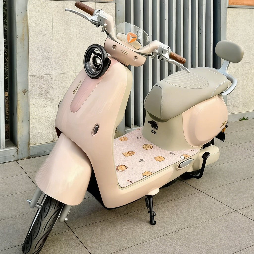 Thích Hợp Cho Yadi Mulan Chân Thảm Hiện Đại 7065 Chuyên Dụng Xe Đạp Điện Trang Trí Xe Pin Nhỏ Bàn Đạ