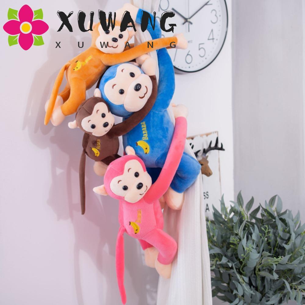XUWANG Long Arm Tail Monkey Doll Quà tặng sinh nhật sang trọng