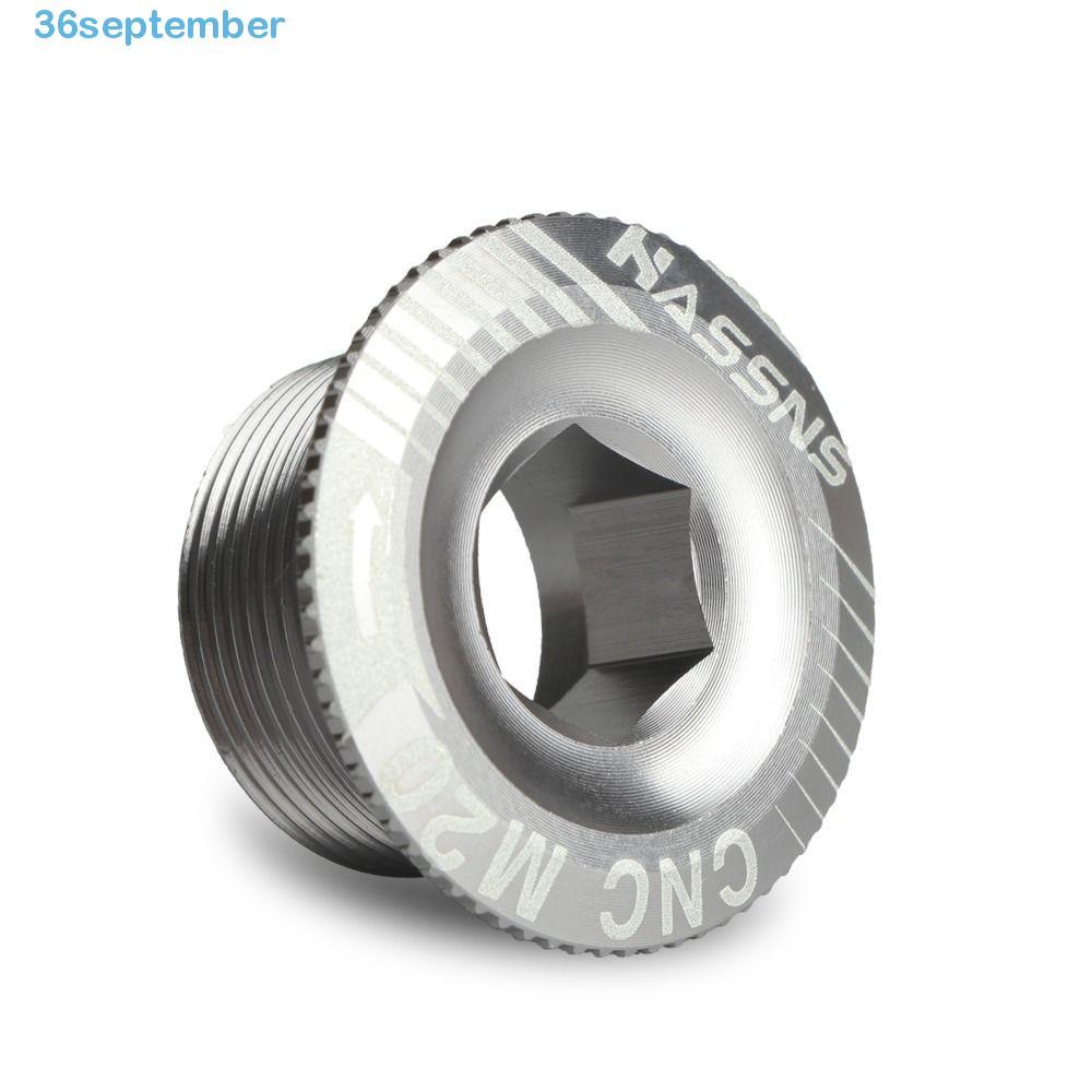 SEIGHTER Bike Crank Arm Fixing Bolt Hợp kim nhôm M15 / M18 / M19 / M20 Xe đạp Crankset Đai ốc Trục k