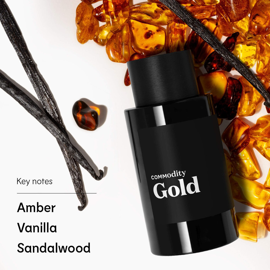 Oriental Woody Tone ~ Amber Vanilla Milk Fragrance Commodity Gold Test Tube Perfume 2ml / 5ml kèm vò