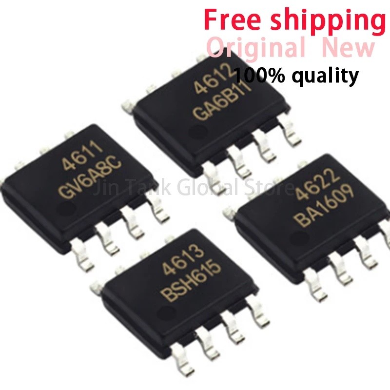 (10 chiếc) AO4611 AO4612 AO4613 AO4614 AO4615 AO4616 AO4618 AO4619 AO4620 AO4622 sop-8 Chipset chip 