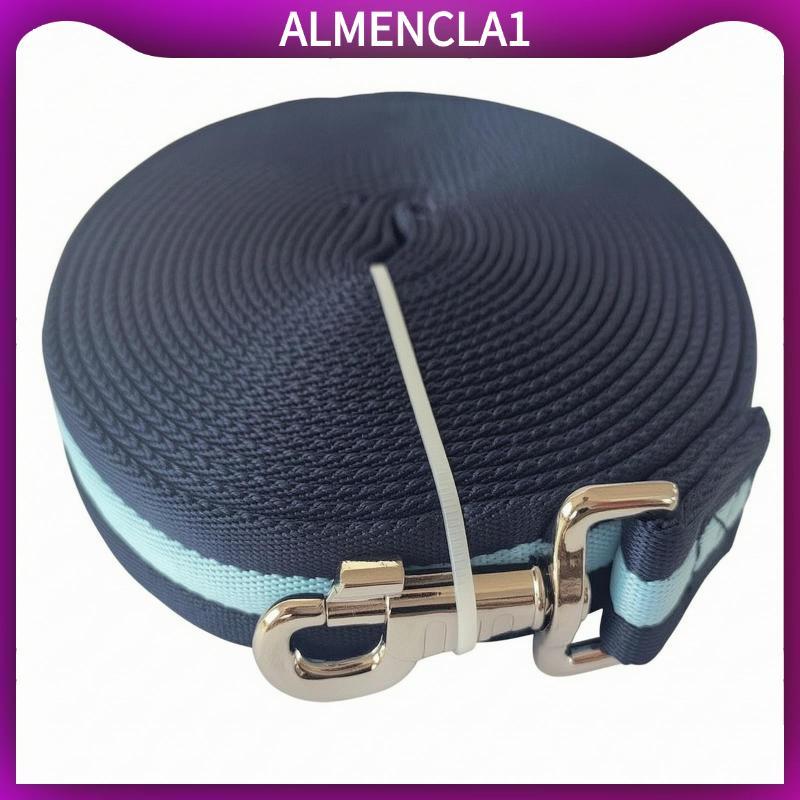 Huấn luyện Rein Long Horse Lunge Line Lunge Line Tăng cường Tack Dệt cho cưỡi ngựa, Groundwork, Ổn đ