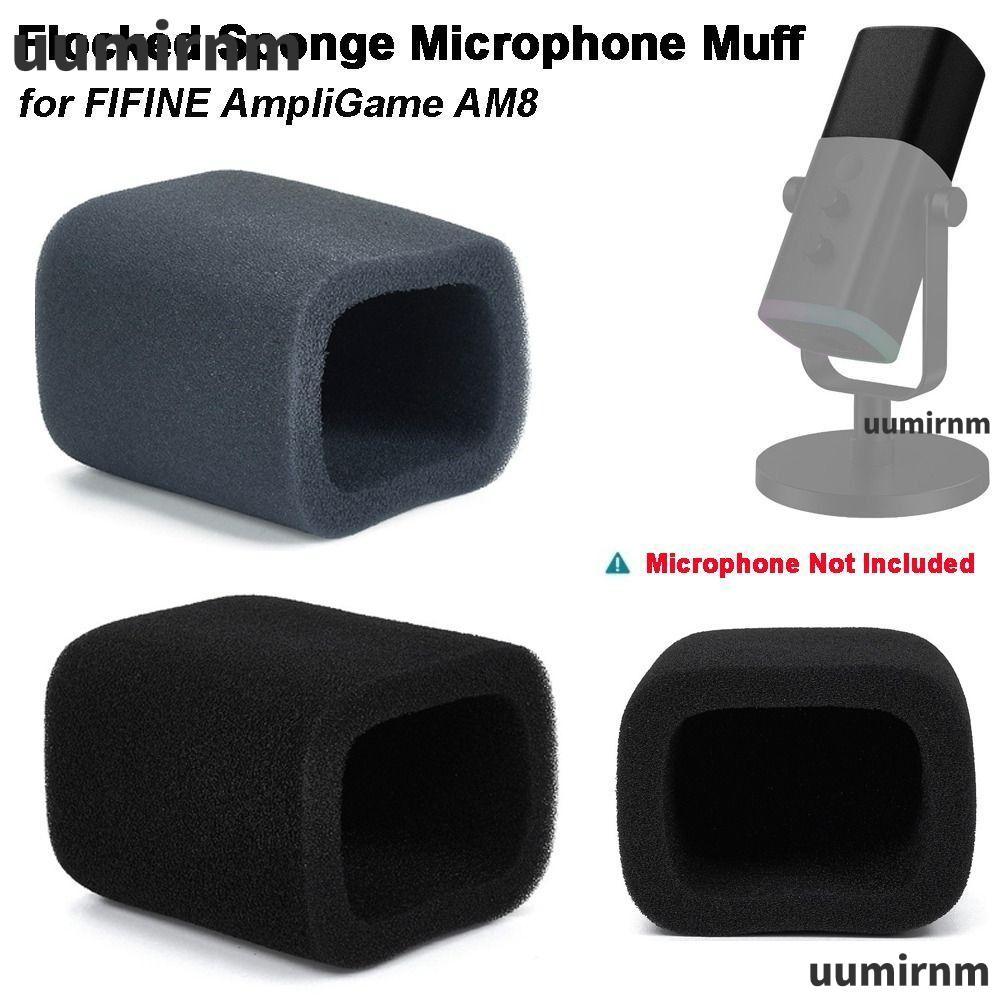 UUMIR 1 Chiếc Mic Kính Chắn Gió, Miếng Đệm Micro Xốp Thay Thế, Giảm Tiếng Ồn Chuyên Nghiệp Chống Gió