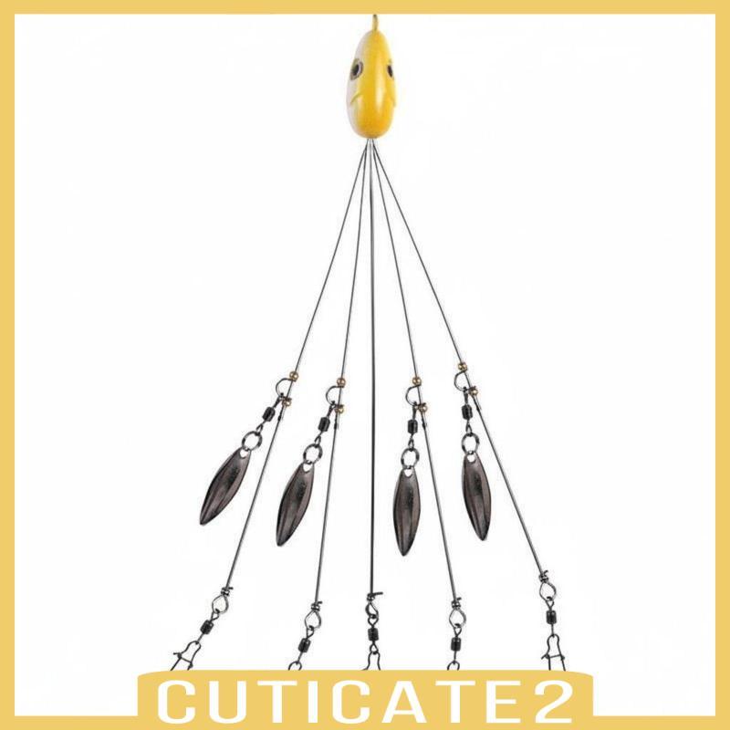 Alabama Rig Soft Swimbait Umbrella Rig Thiết kế lấy cảm hứng từ sinh học cho ngư dân Bass, Anglers