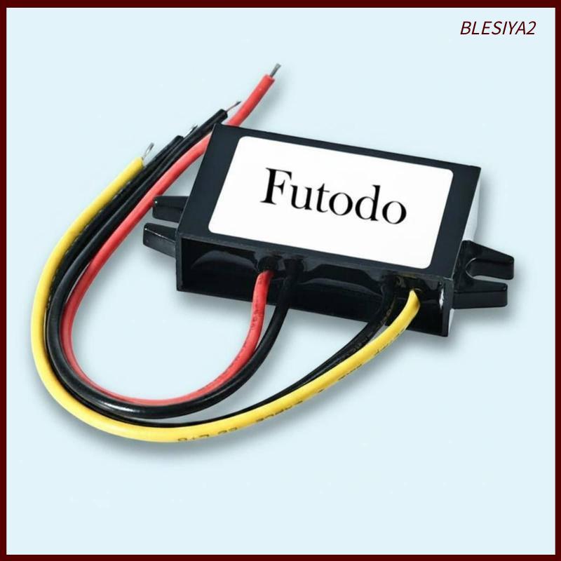 Bộ chuyển đổi DC 24V sang 12V Vỏ hợp kim nhôm Giảm điện áp 24V sang 12V Thiết kế nhỏ Điện tử ô tô ch
