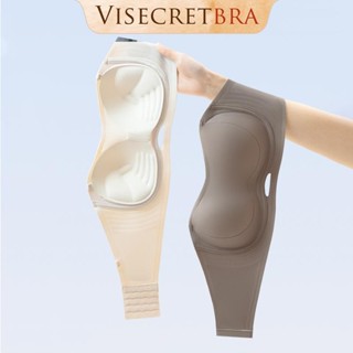  250857 -- Áo Ngực Áo Lót Bra Nữ Áo Quây Áo Ống Chất Su Chống Trượt Dây Đeo Tháo Rời Mút Bàn Tay Gom Quả 