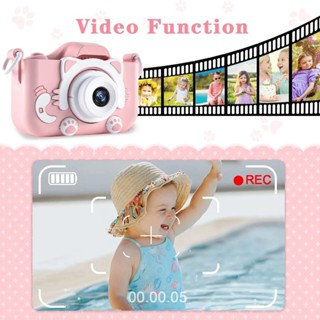 ✨✨Máy ảnh trẻ em camera kép - Full HD 1080 Camera Selfie - Quay video 2 màu xanh hồng