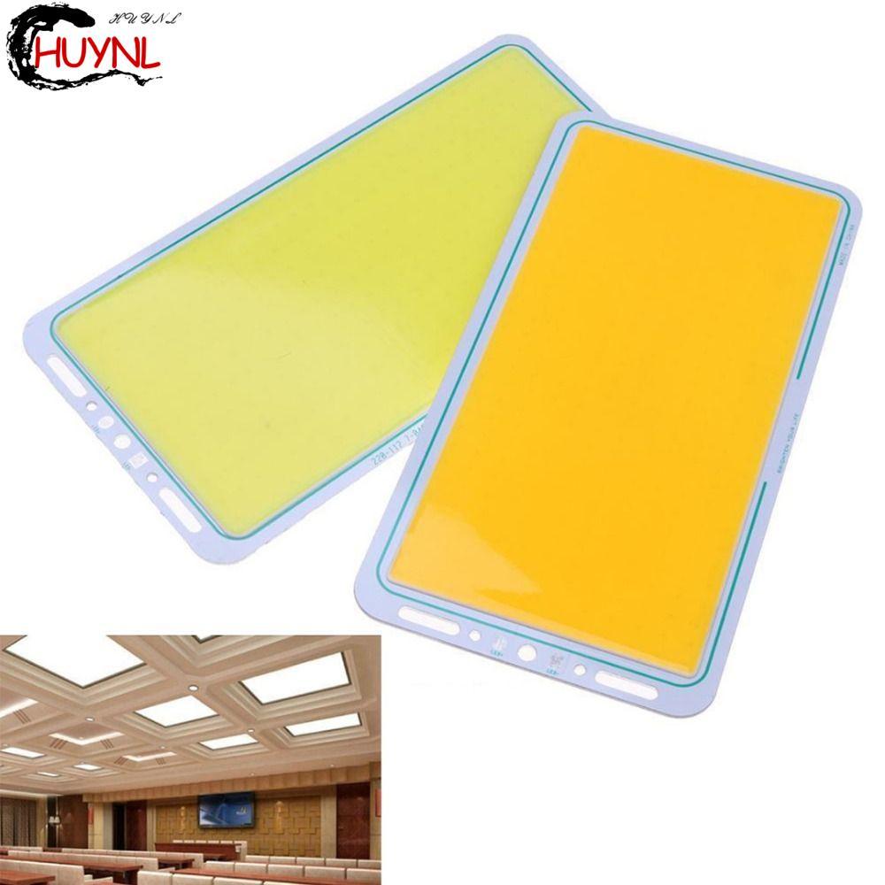 Đèn LED bảng điều khiển RENDZ COB, Đèn lũ cắm trại siêu sáng 100W 12V, Đèn trắng siêu nhẹ COB Board 