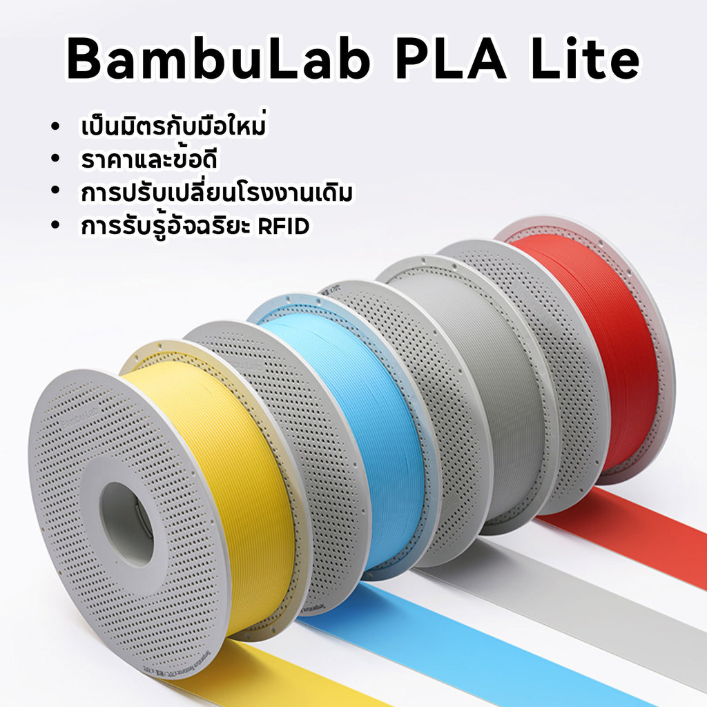 Máy in 3D Bambu Lab PLA Lite Matte 1.75mm 1kg cho máy in 3D A1 / X1 / P1 / H2D FDM