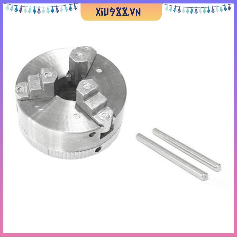 [xiu988.vn] 1 Bộ 3 hàm Máy tiện thủ công Chuck kèm dụng cụ Phụ kiện Máy tiện 3 khuôn Chuck Z011 Máy 