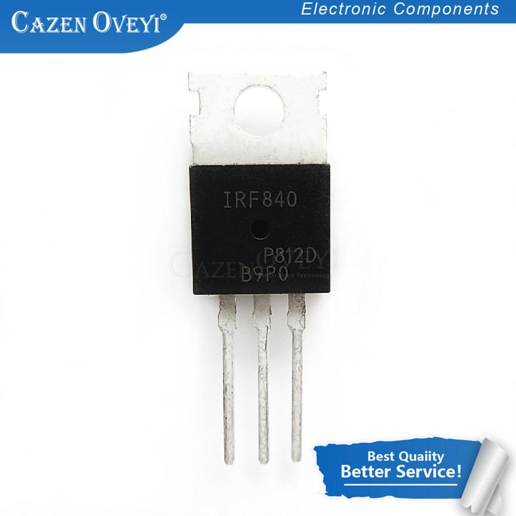 10 Cái / lốc IRF840 TO-220 IRF840PBF TO220 Còn Hàng