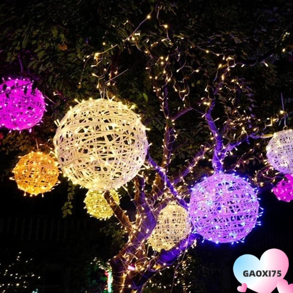 Đèn bóng mây GAOXI75 Festoon, Đèn treo trang trí sân vườn LED 220V, Bóng mây 20 / 28CM Ramadan Festo