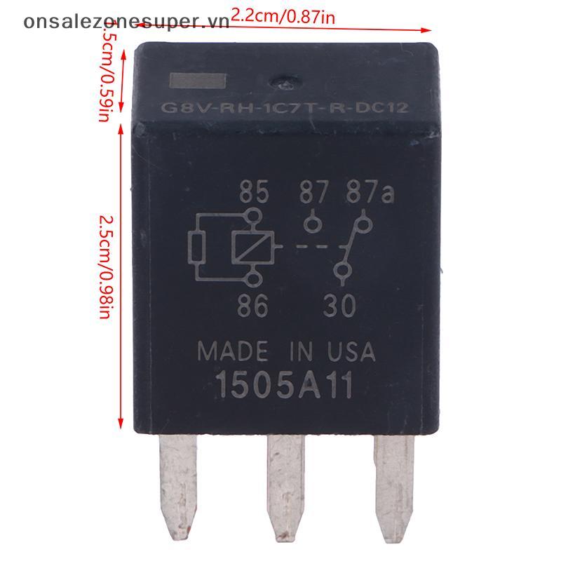 Ons G8V-RH-1C7T-R-DC12 G8VRH1C7TRDC12 12V Rơle ô tô SPDT 35A 12VDC 5Pins tại
