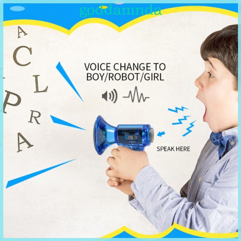 GODD Megaphone Voice Changer 3 Hiệu ứng âm thanh khác nhau Đồ chơi vui nhộn hoặc dành cho mọi lứa tu