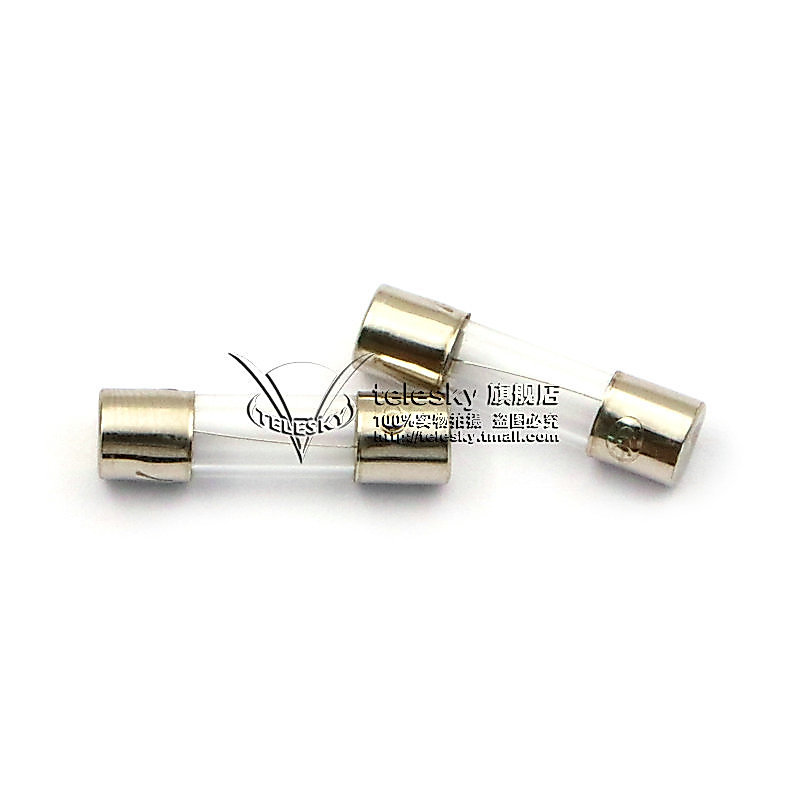 Cầu chì ống cầu chì thủy tinh 5 * 20 Cầu chì 2A f2al250V (1 hộp 100 chiếc)