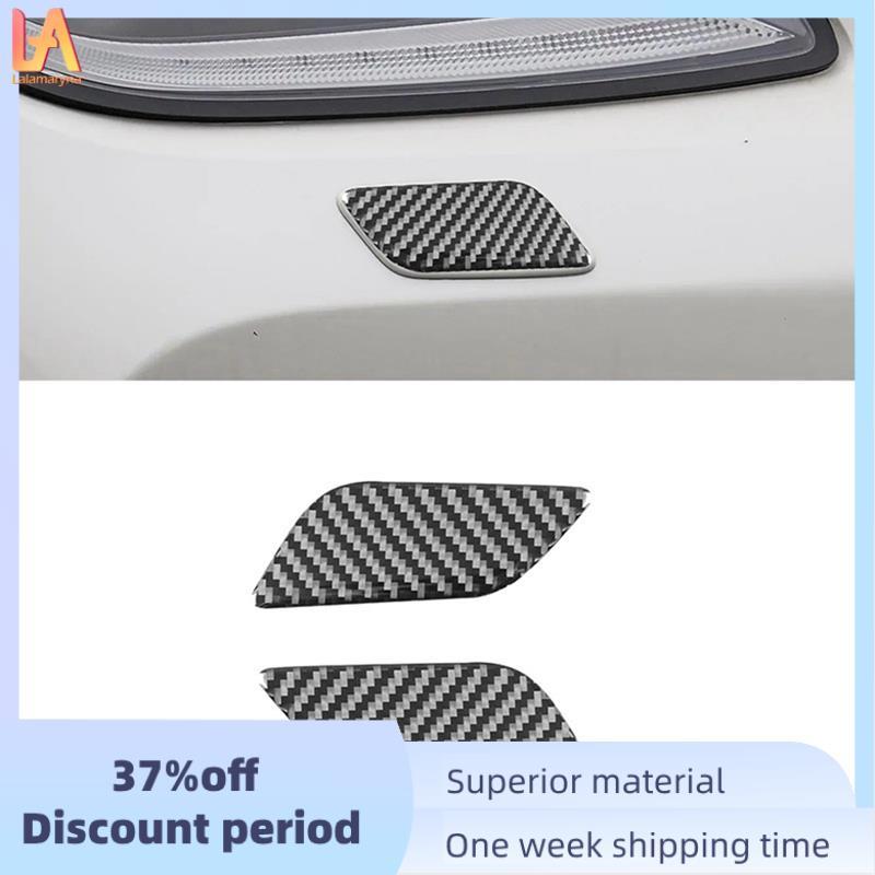 Sợi Carbon Đèn Pha Máy Giặt Nắp Viền Miếng Dán Cho GR86 Cho BRZ 2022-2025 Phụ Kiện Phần