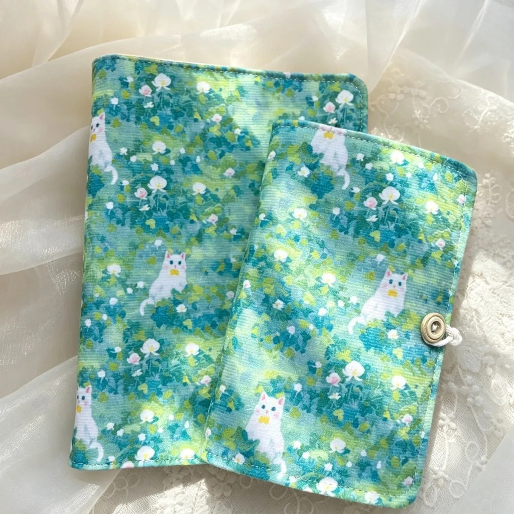 Sách Vải Sách Nguyên Bản Nhật Ký Sách Checkered Notebook a5a6 Note Dễ Thương Lưới Vải Notebook Seal