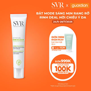 Kem dưỡng giảm mụn, ngừa thâm, kiểm soát dầu SVR Sebiaclear Active Gel 40ml