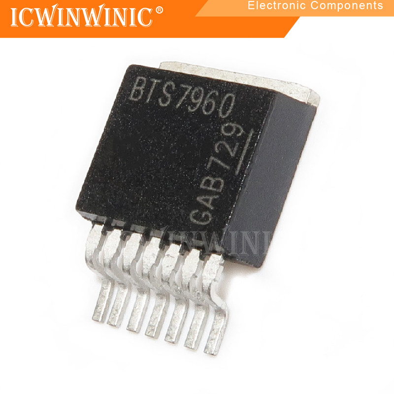 IC mạch tích hợp 5 mảnh BTS7960B BTS7960 TO-263-7