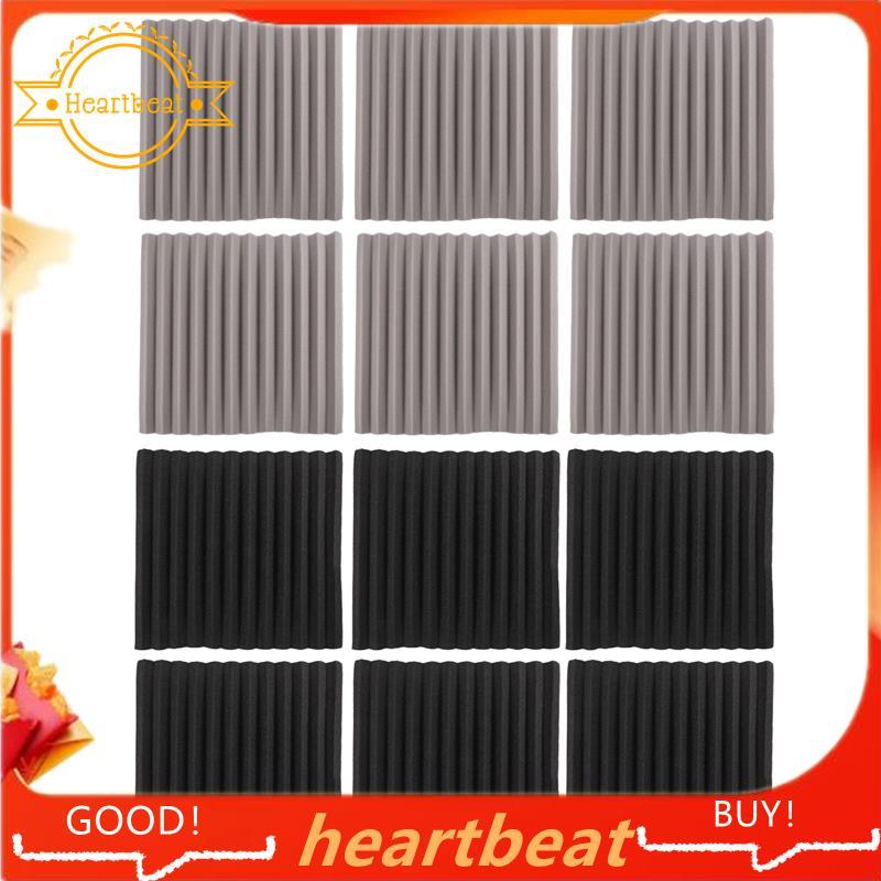 12 Chiếc Acoustic Foam Board, Studio Wedge Tile, Acoustic Foam Cách Âm Pyramid Studio Treatment Wall