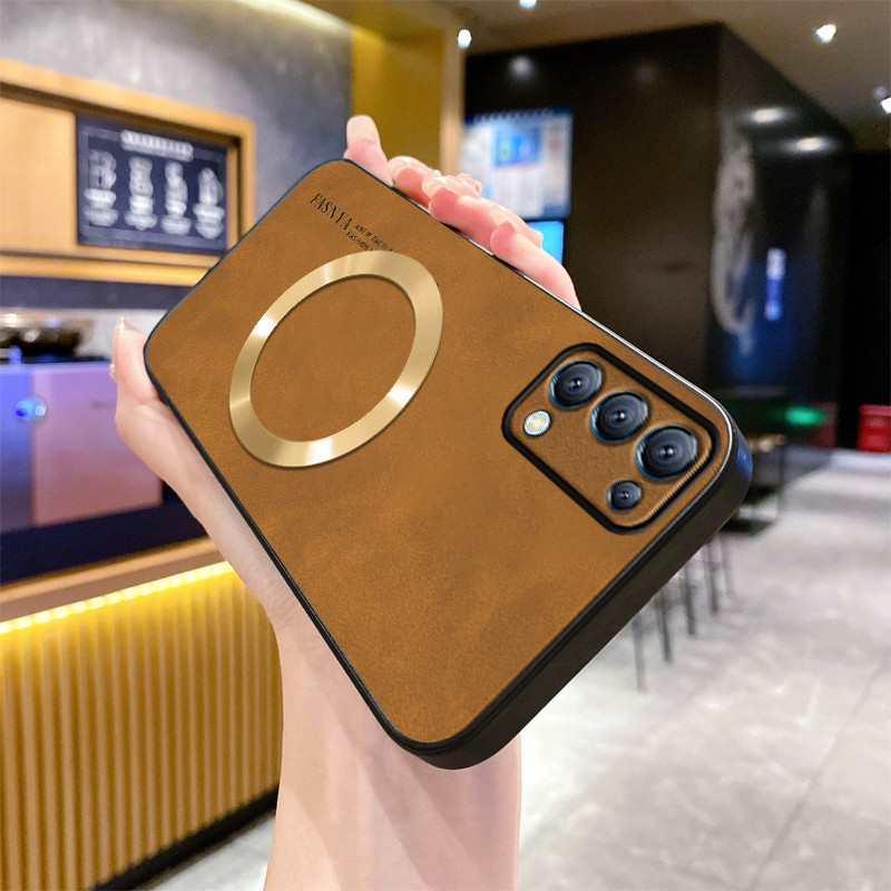 Ốp lưng OPPO RENO 5 5g RENO 5 PRO OPPO RENO 4 OPPO RENO 3 Vỏ điện thoại Vòng hút từ tính viền mềm ch