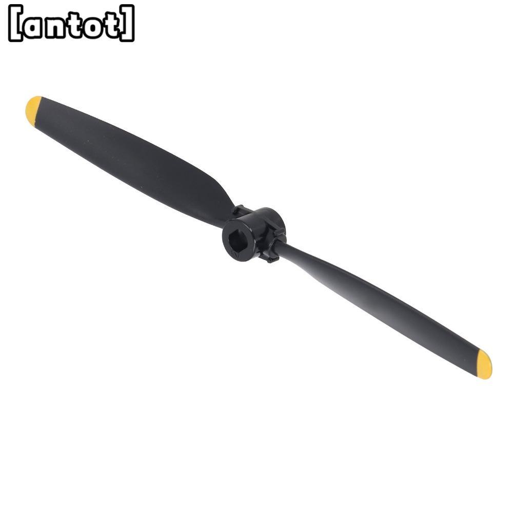 ANTOT 2 Cánh quạt máy bay RC, Cánh quạt máy bay RC màu đen và vàng chống mài mòn, Dễ dàng lắp đặt Cá