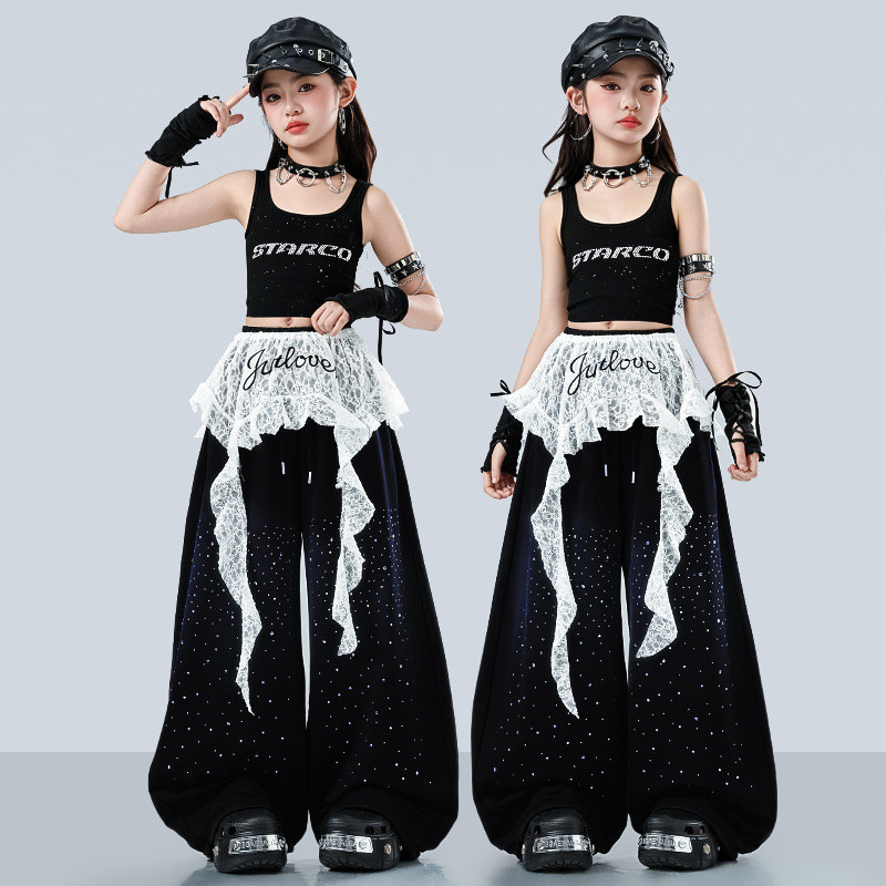 Đồ nhảy hiện đại cho bé gái Bộ tập nhảy cho Quần hiphop bé trai Bộ tập nhảy cho Croptop Đồ nhảy hiph