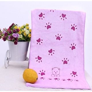 Khăn mặt cho bé, kt 25 * 50 cm, siêu mềm