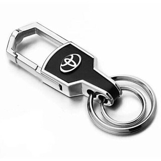 Móc khóa da cao cấp logo hãng