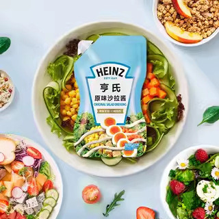 Heinz Sweet Salad Dressing Thousand Island Dressing Rau nhỏ Salad Trái cây Sushi Dressing Bánh mì số