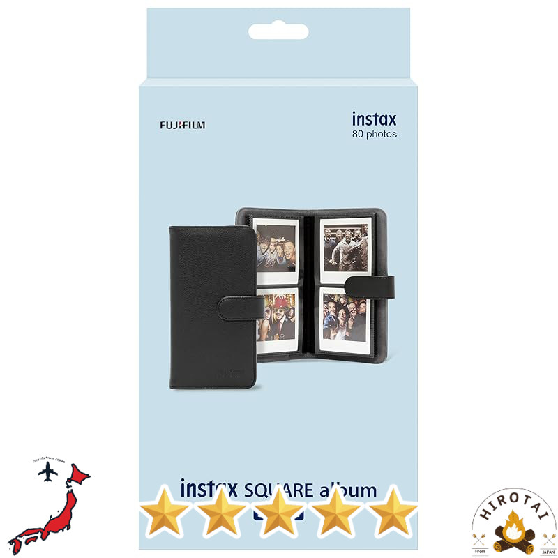 Photo Album FUJIFILM INS SQ Black for Instax Square Prints